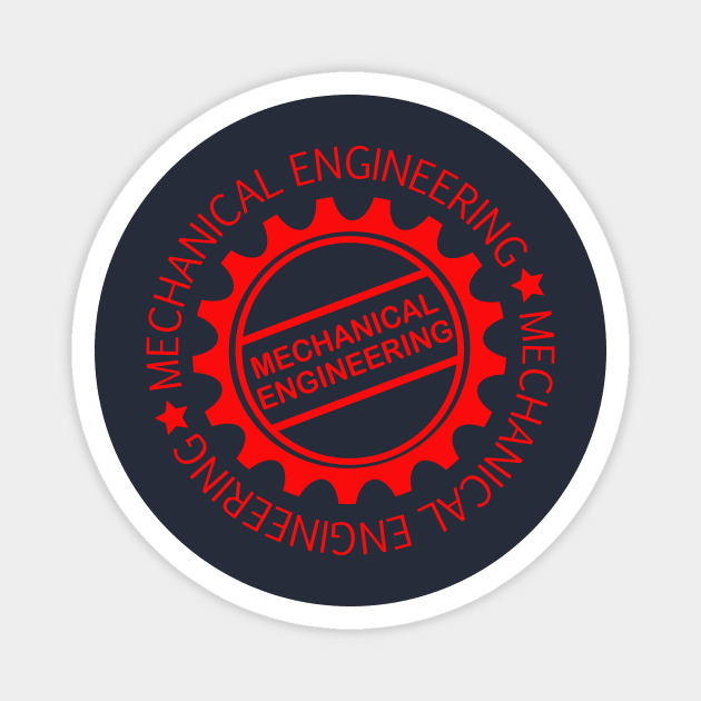 mechanical engineering mechanic engineer Magnet by PrisDesign99